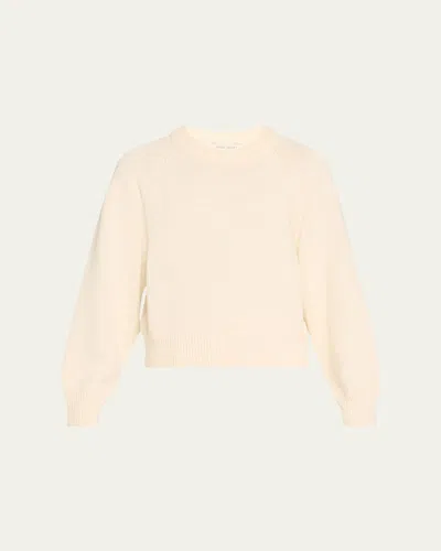 High Sport Hill Cotton Sweater In Cream