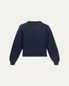 High Sport Hill Cotton Sweater In Navy