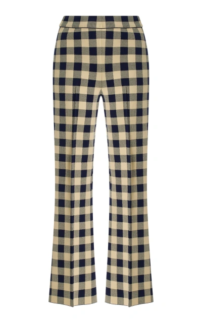 Long Kick Flared Stretch-Cotton Knit Pants By High Sport, Moda Operandi