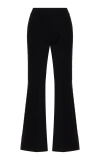 High Sport Kickit Flared Diamond-jacquard Knit Pants In Black