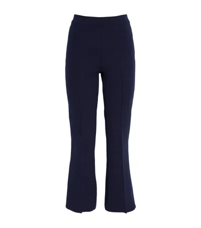 High Sport Knit Kick Trousers In 404 Dark Navy