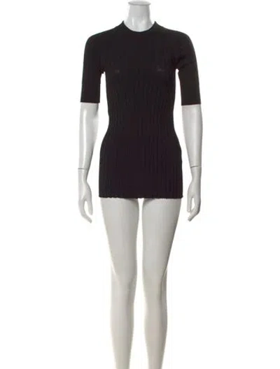 Pre-owned High Sport Mock Neck Mini Dress W/ Tags In Black