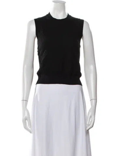 Pre-owned High Sport Mock Neck Sweater In White