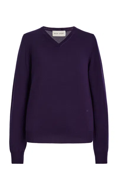 High Sport Moda Operandi In Purple