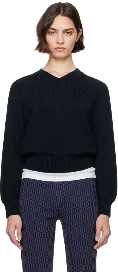 High Sport Navy Veronica Sweater
