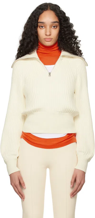 High Sport Off-white Chester Sweater In 105 Ivory