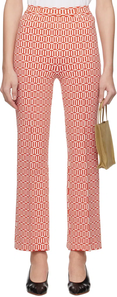 High Sport Orange & White Charlie Trousers