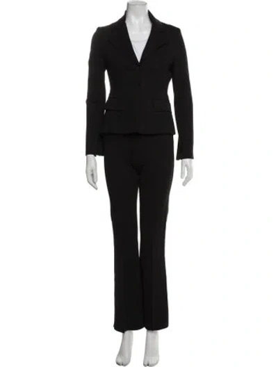 Pre-owned High Sport Pantsuit In Black