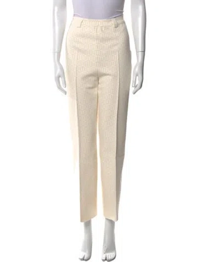 Pre-owned High Sport Printed Wide Leg Pants W/ Tags In Neutral