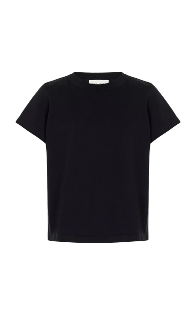 High Sport Raff Cotton-blend Knit T-shirt In Black