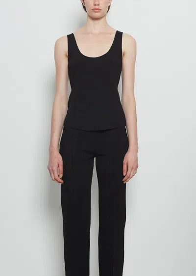 High Sport Raquel Knit Tank In Black