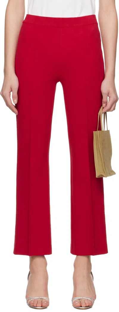 High Sport Red Kick Trousers