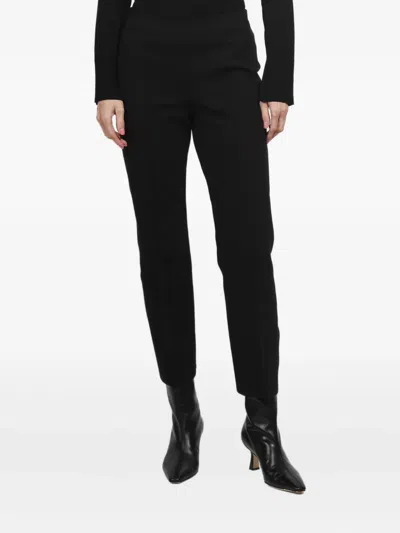 High Sport Seam-detail Trousers In Black