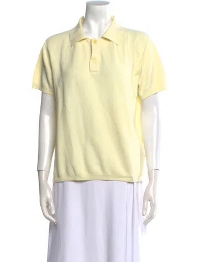 Pre-owned High Sport Short Sleeve Polo In Yellow