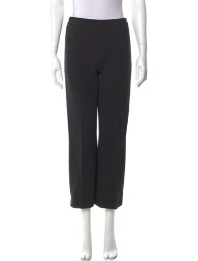 Pre-owned High Sport Straight Leg Pants In Black