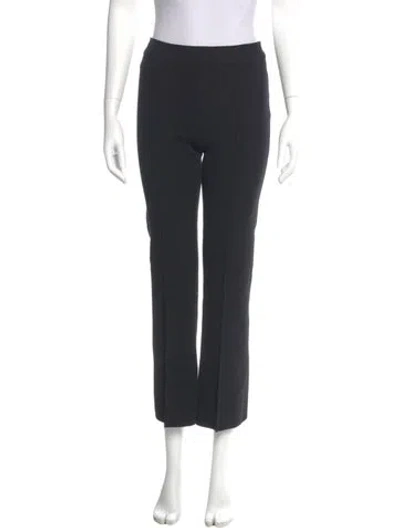 Pre-owned High Sport Straight Leg Pants In Black