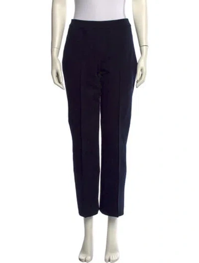 Pre-owned High Sport Straight Leg Pants In Black