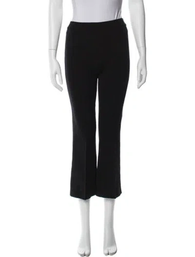 Pre-owned High Sport Straight Leg Pants In Black
