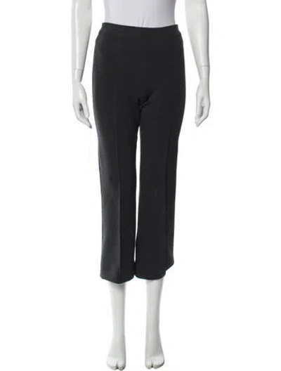 Pre-owned High Sport Straight Leg Pants In Black