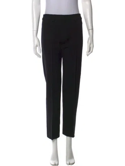 Pre-owned High Sport Straight Leg Pants In Black
