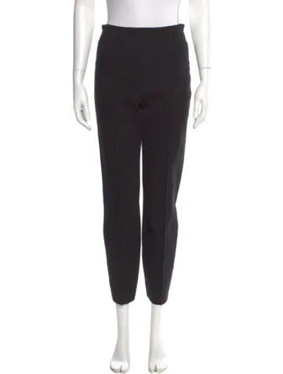 Pre-owned High Sport Straight Leg Pants In Black