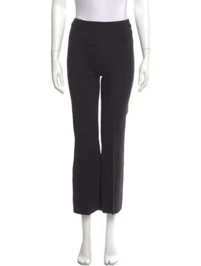 Pre-owned High Sport Straight Leg Pants In Black