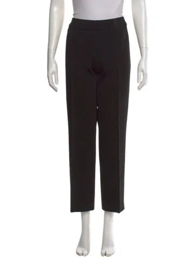Pre-owned High Sport Straight Leg Pants In Black