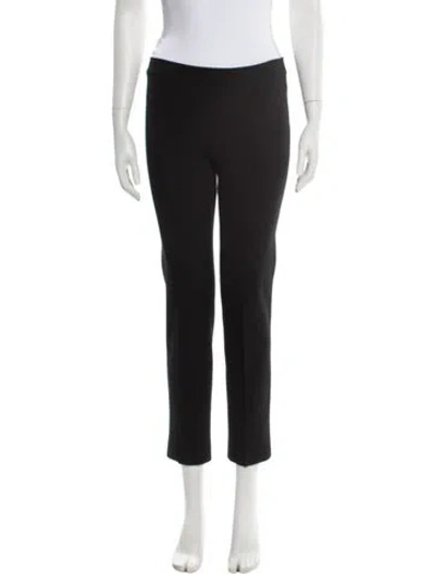 Pre-owned High Sport Straight Leg Pants In Black