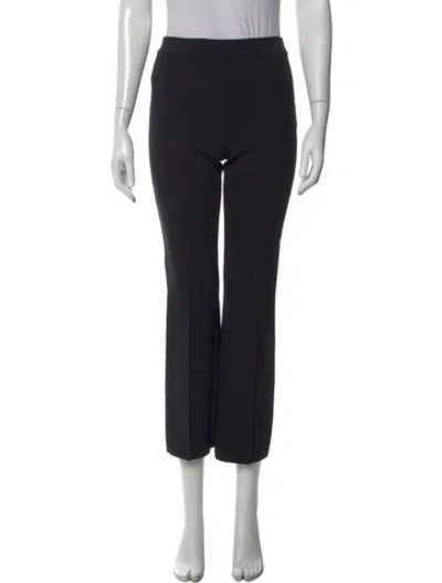 Pre-owned High Sport Straight Leg Pants In Black