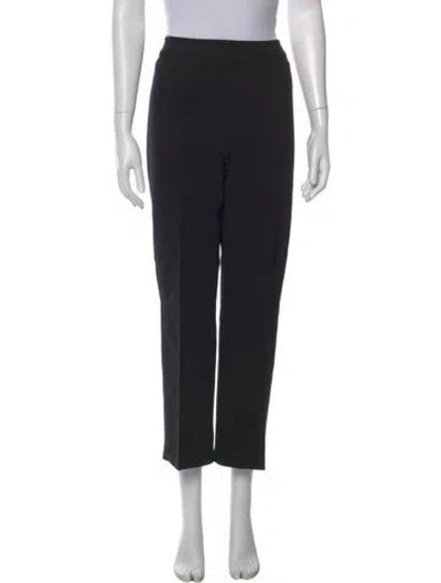 Pre-owned High Sport Straight Leg Pants In Black