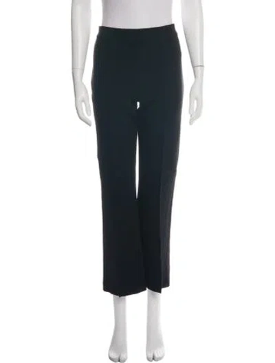 Pre-owned High Sport Straight Leg Pants In Black