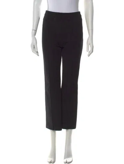 Pre-owned High Sport Straight Leg Pants In Black