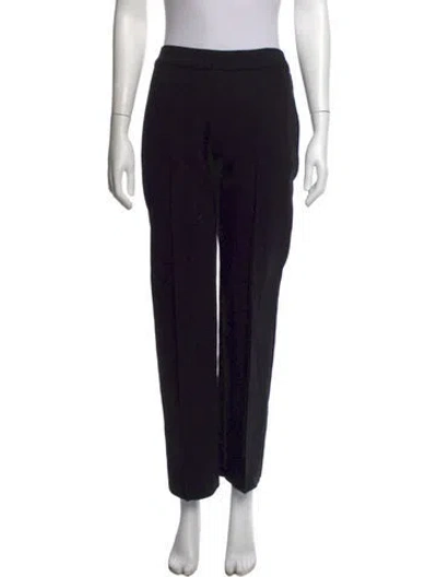 Pre-owned High Sport Straight Leg Pants In Black