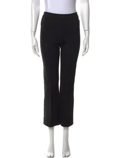 Pre-owned High Sport Straight Leg Pants In Black