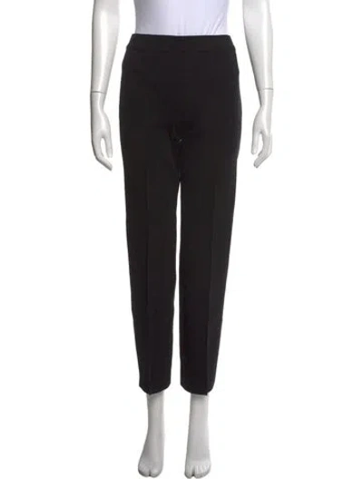 Pre-owned High Sport Straight Leg Pants In Black
