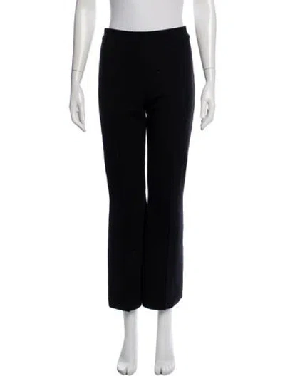 Pre-owned High Sport Straight Leg Pants In Black