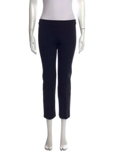 Pre-owned High Sport Straight Leg Pants In Black