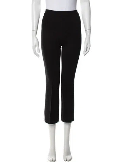 Pre-owned High Sport Straight Leg Pants In Black