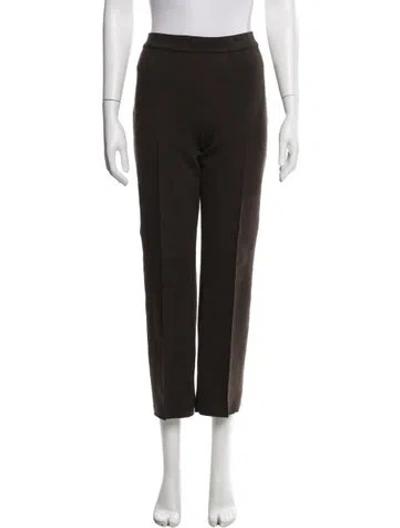 Pre-owned High Sport Straight Leg Pants In Black