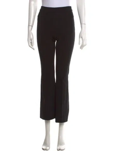 Pre-owned High Sport Straight Leg Pants In Black