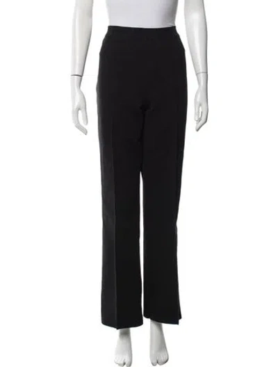 Pre-owned High Sport Straight Leg Pants In Black