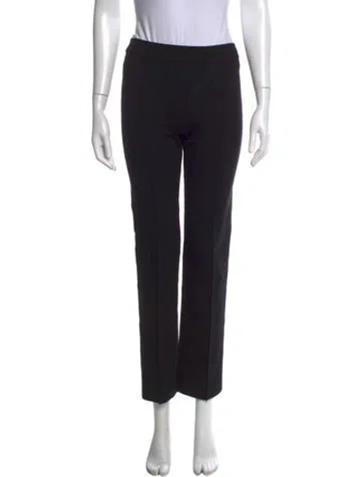 Pre-owned High Sport Straight Leg Pants In Black