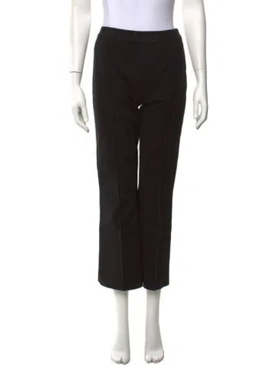 Pre-owned High Sport Straight Leg Pants In Black