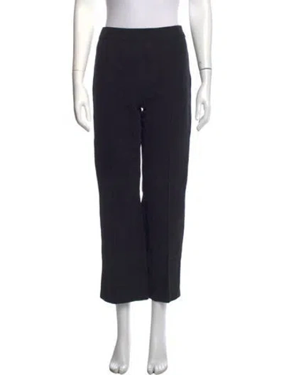 Pre-owned High Sport Straight Leg Pants In Black