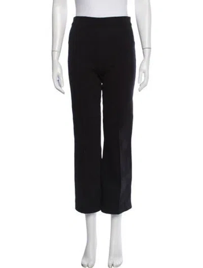 Pre-owned High Sport Straight Leg Pants In Black