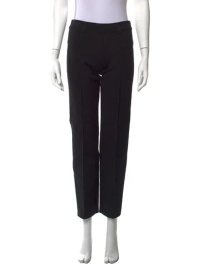 Pre-owned High Sport Straight Leg Pants In Black