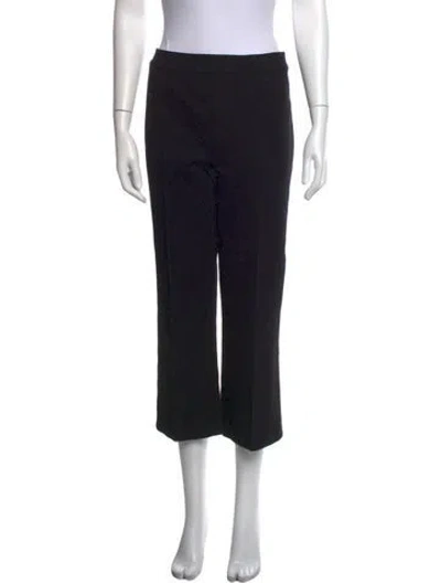 Pre-owned High Sport Straight Leg Pants In Black