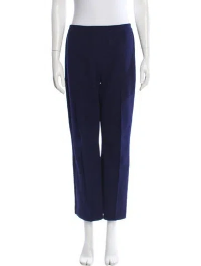 Pre-owned High Sport Straight Leg Pants In Blue