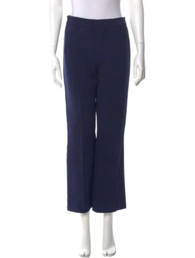Pre-owned High Sport Straight Leg Pants In Blue