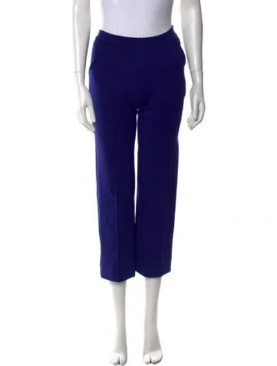 Pre-owned High Sport Straight Leg Pants In Blue